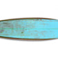 HomeRoots Distressed and Rustic Aqua Surfboard Wood Panel Wall Art