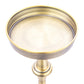 HomeRoots Drink Size Accent Table in Brushed Gold Finish