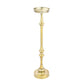 HomeRoots Drink Size Accent Table in Brushed Gold Finish