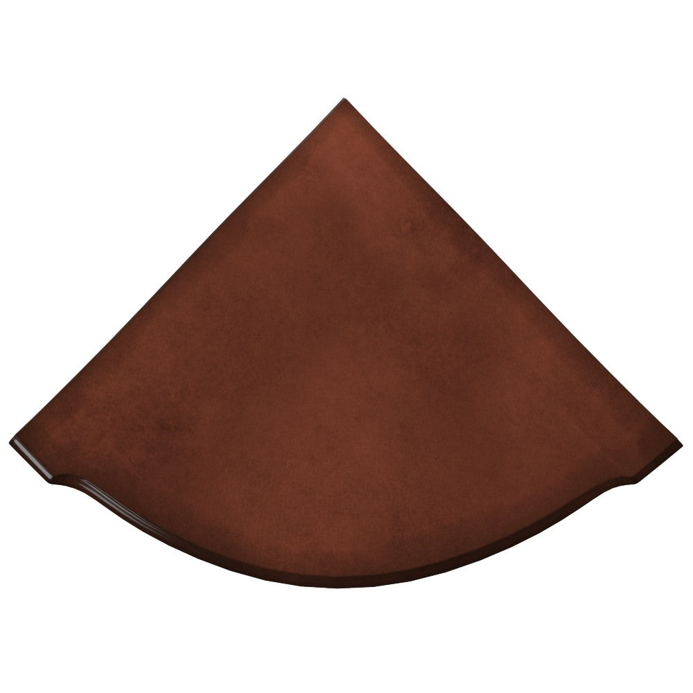 HomeRoots Durham Plantation Cherry Corner Cabinet