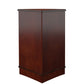 HomeRoots Durham Plantation Cherry Corner Cabinet