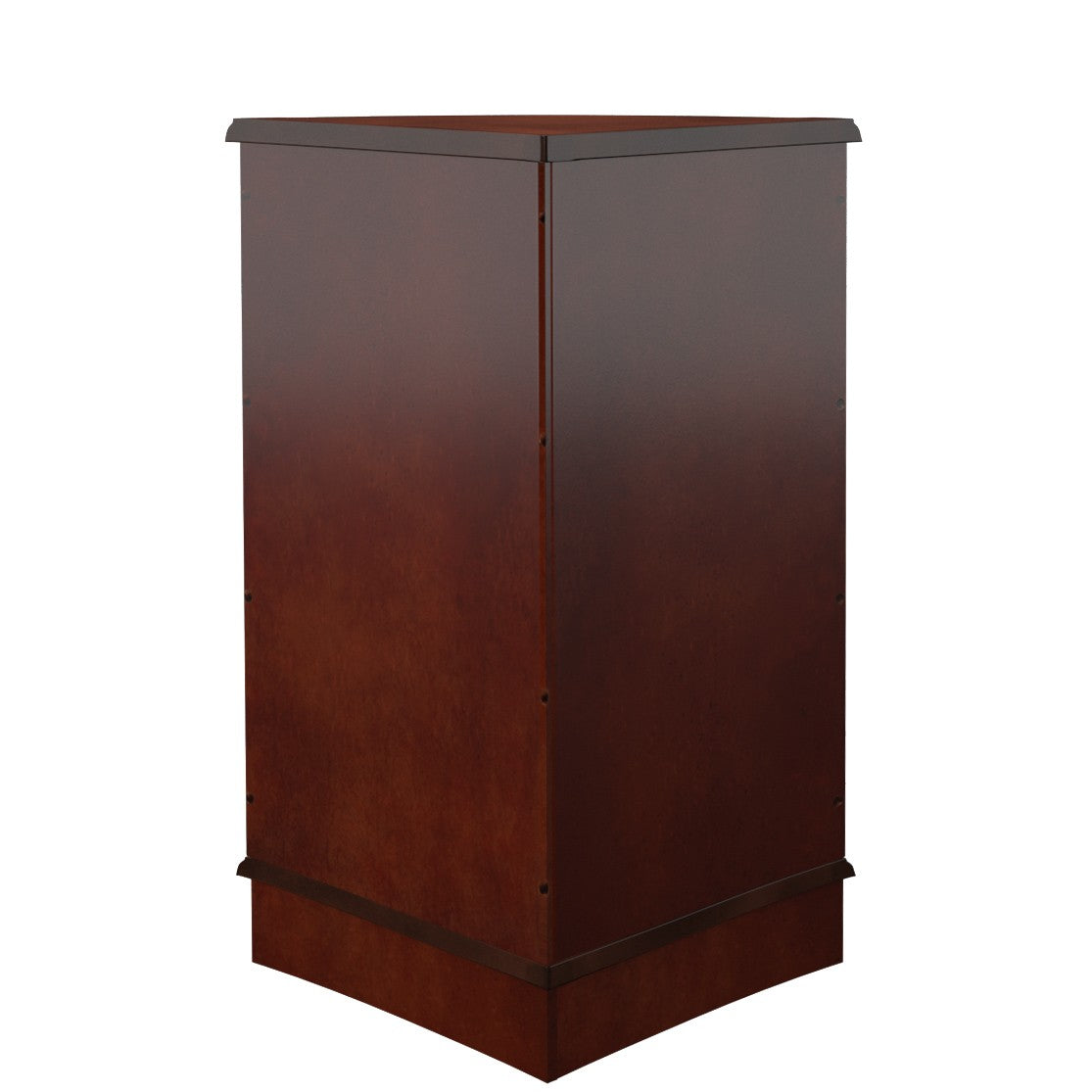 HomeRoots Durham Plantation Cherry Corner Cabinet