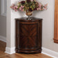 HomeRoots Durham Plantation Cherry Corner Cabinet