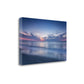 HomeRoots Early Morning Beach Sunrise 3 Giclee Wrap Canvas Wall Art