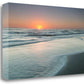 HomeRoots Early Morning Sunrise On The Beach 2 Giclee Wrap Canvas Wall Art