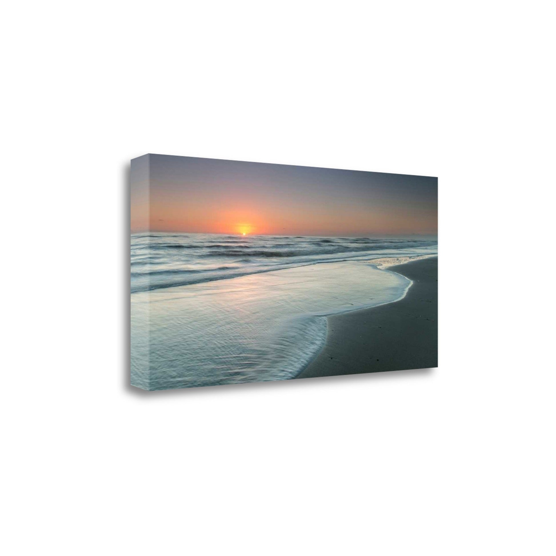 HomeRoots Early Morning Sunrise On The Beach 2 Giclee Wrap Canvas Wall Art