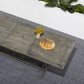 HomeRoots Extendable Dining Table in Distressed Grey Finish