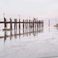 HomeRoots Fishing Boat Pier 3 Giclee Wrap Canvas Wall Art