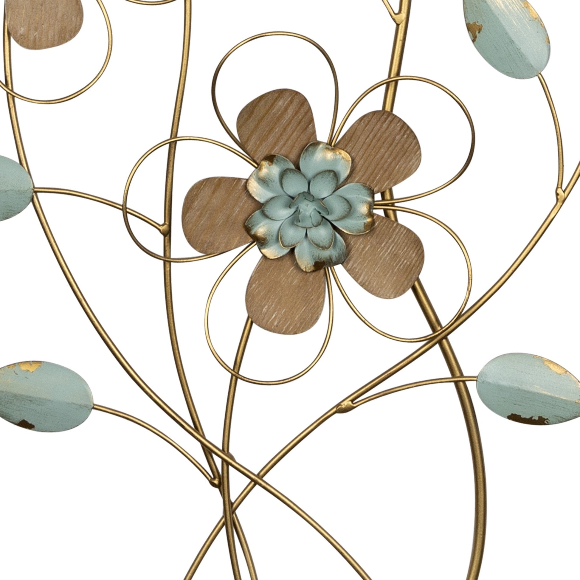 HomeRoots Floral Vines Modern Wall Decor