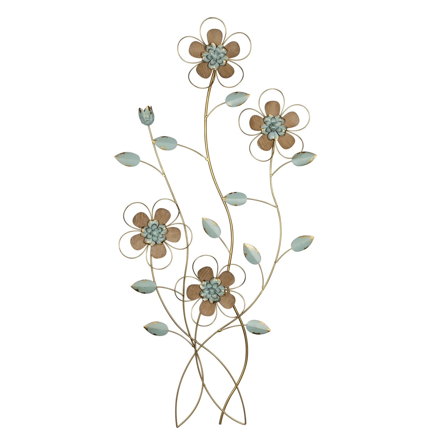 HomeRoots Floral Vines Modern Wall Decor