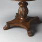 HomeRoots Fossil Stone Accent Hall Table in Brown Finish