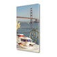 HomeRoots French Coffee For Two Golden Gate Bridge 2 Giclee Wrap Canvas Wall Art