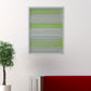 HomeRoots Fun White and Green Stripes Shadow Box Wall Art