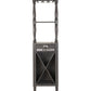 HomeRoots Fun Wine Antique Gray Wine Bar Cabinet