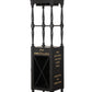 HomeRoots Fun Wine Black Wine Bar Cabinet
