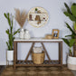 HomeRoots Gold Metal Moraccan Design Wall Shelves