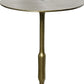 HomeRoots Gold Metal Side Table