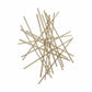 HomeRoots Gold Rod Abstract Wall Art