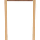 HomeRoots Gold and Brown Sliding Side Table