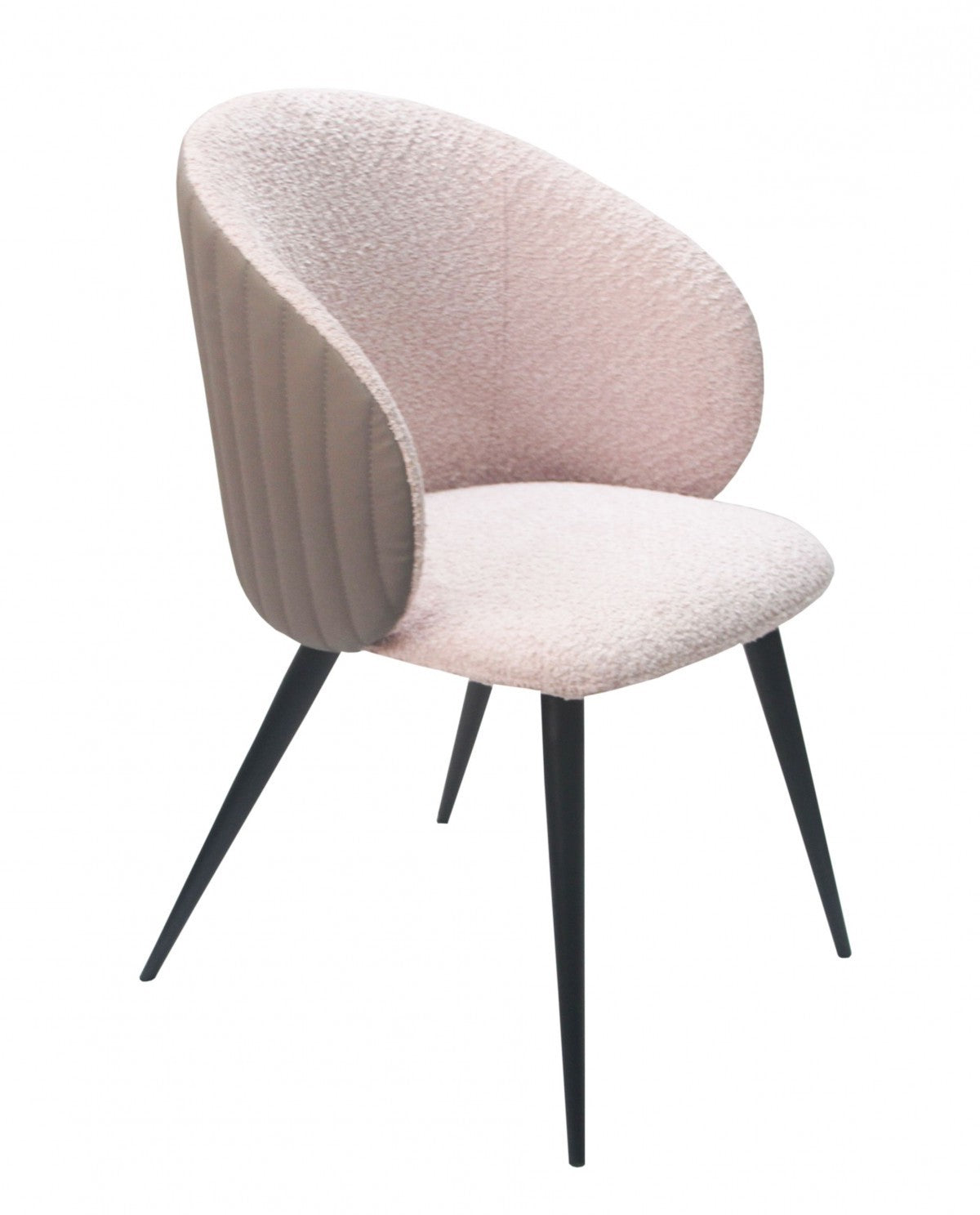 HomeRoots Gray Cream Contemporary Dining Chair
