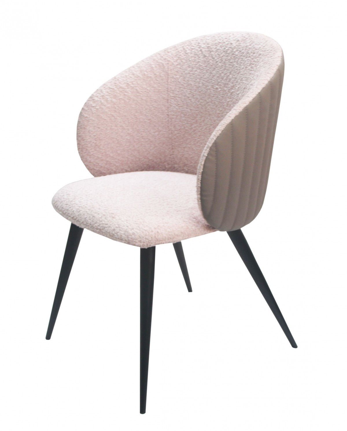 HomeRoots Gray Cream Contemporary Dining Chair