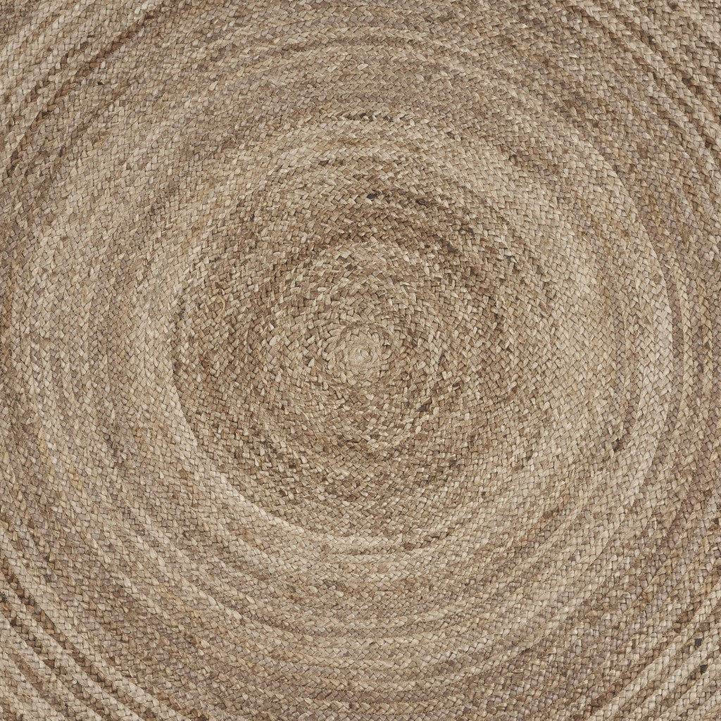 HomeRoots Gray Toned Natural Jute Area Rug