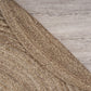 HomeRoots Gray Toned Natural Jute Area Rug