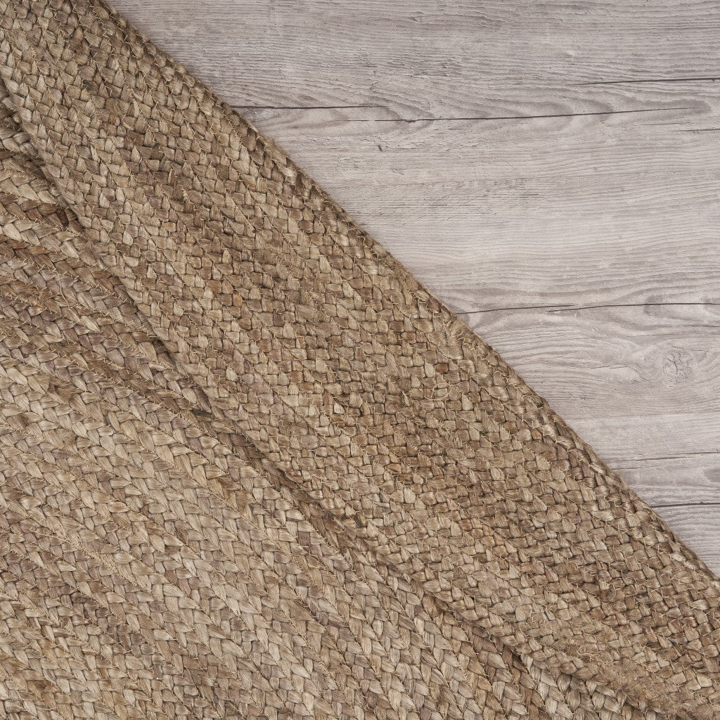 HomeRoots Gray Toned Natural Jute Area Rug