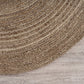 HomeRoots Gray Toned Natural Jute Area Rug