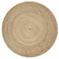 HomeRoots Gray Toned Natural Jute Area Rug