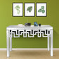 HomeRoots Greek Key Console Table