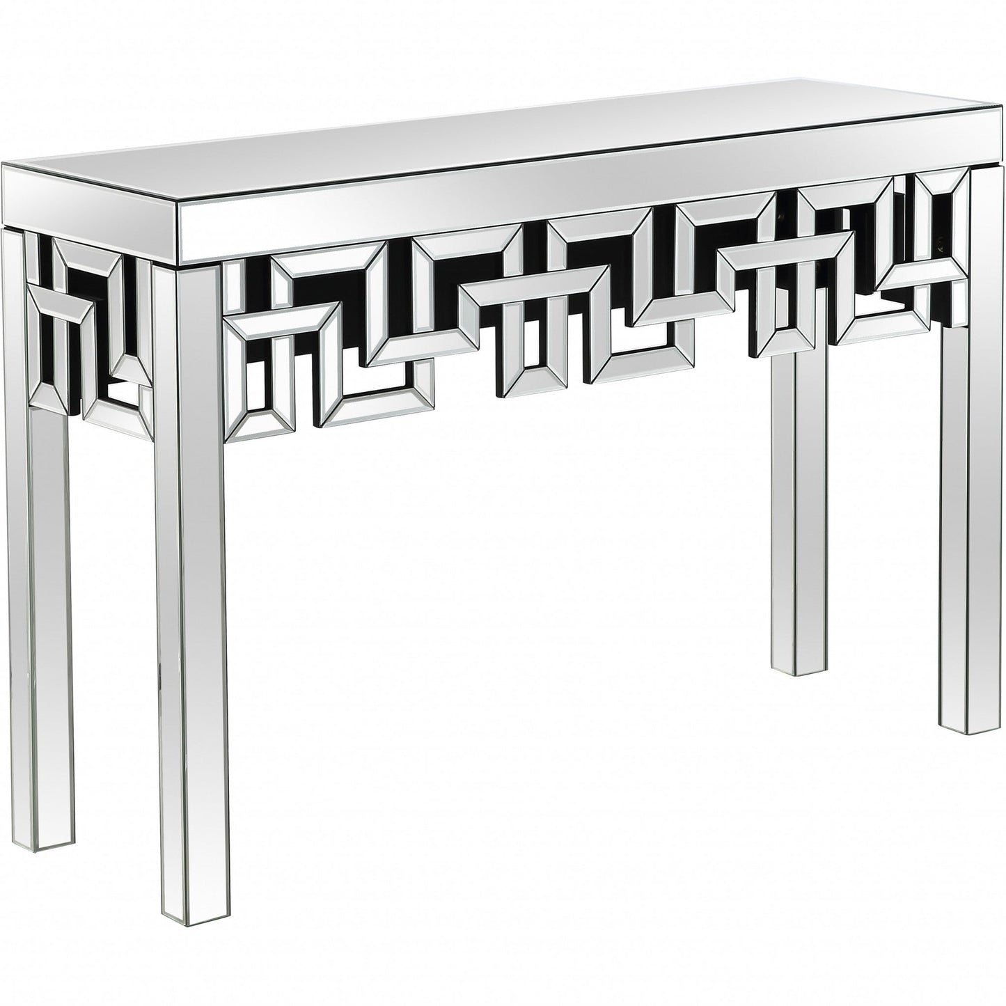 HomeRoots Greek Key Console Table