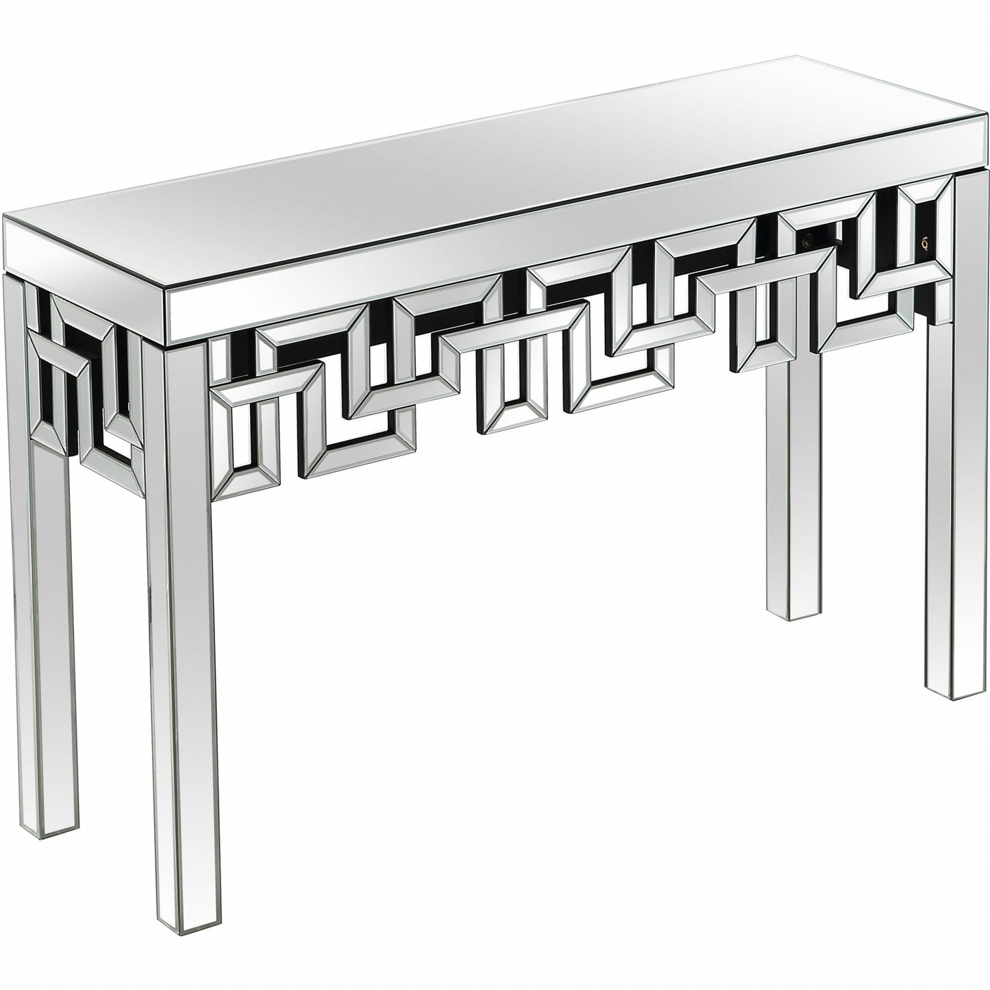 HomeRoots Greek Key Console Table