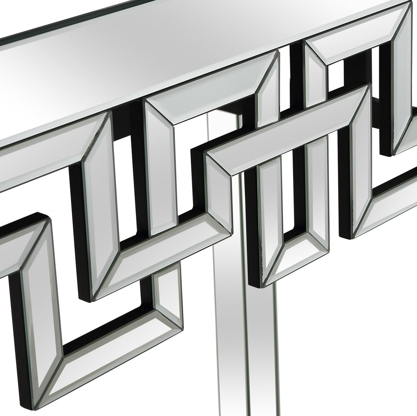 HomeRoots Greek Key Console Table