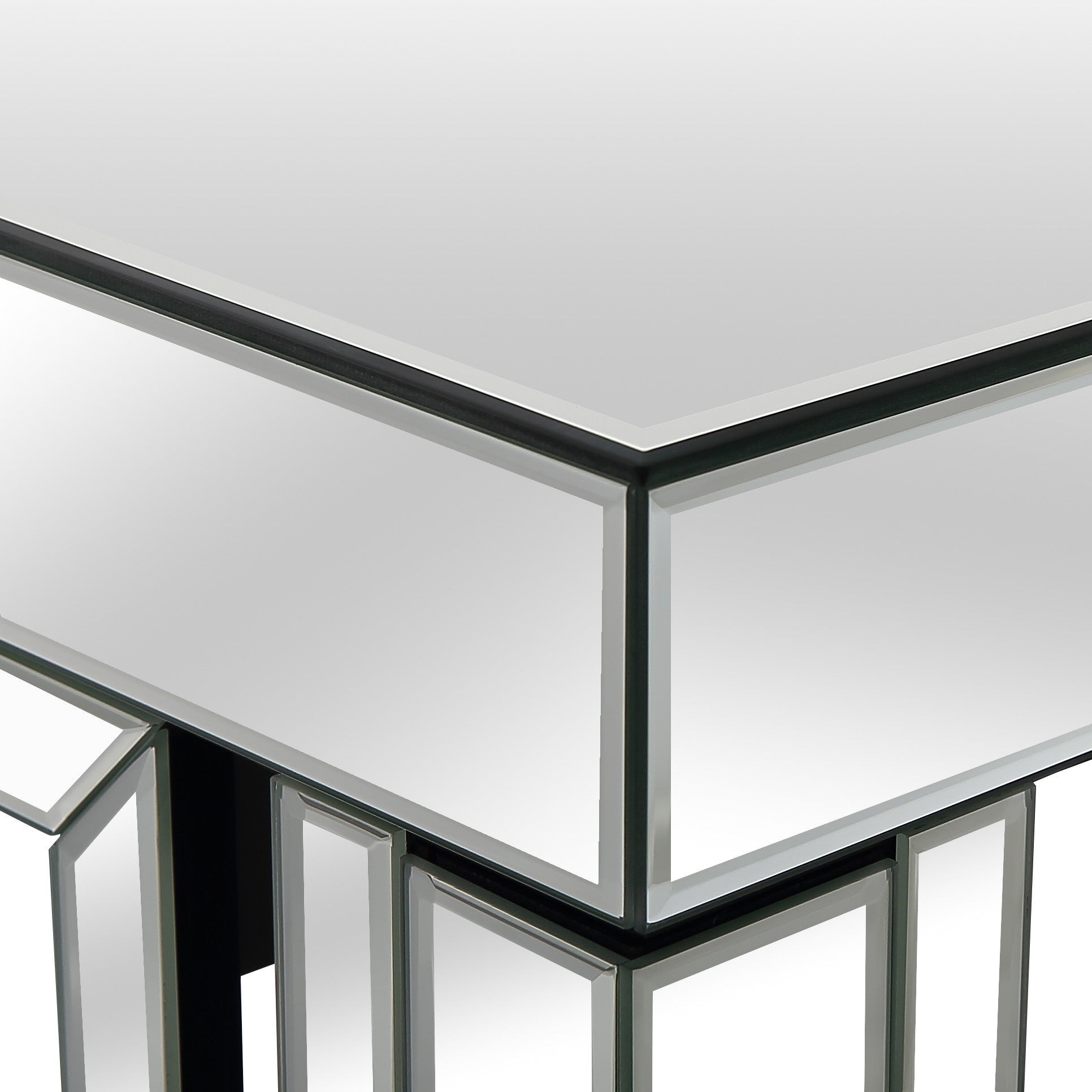 HomeRoots Greek Key Console Table