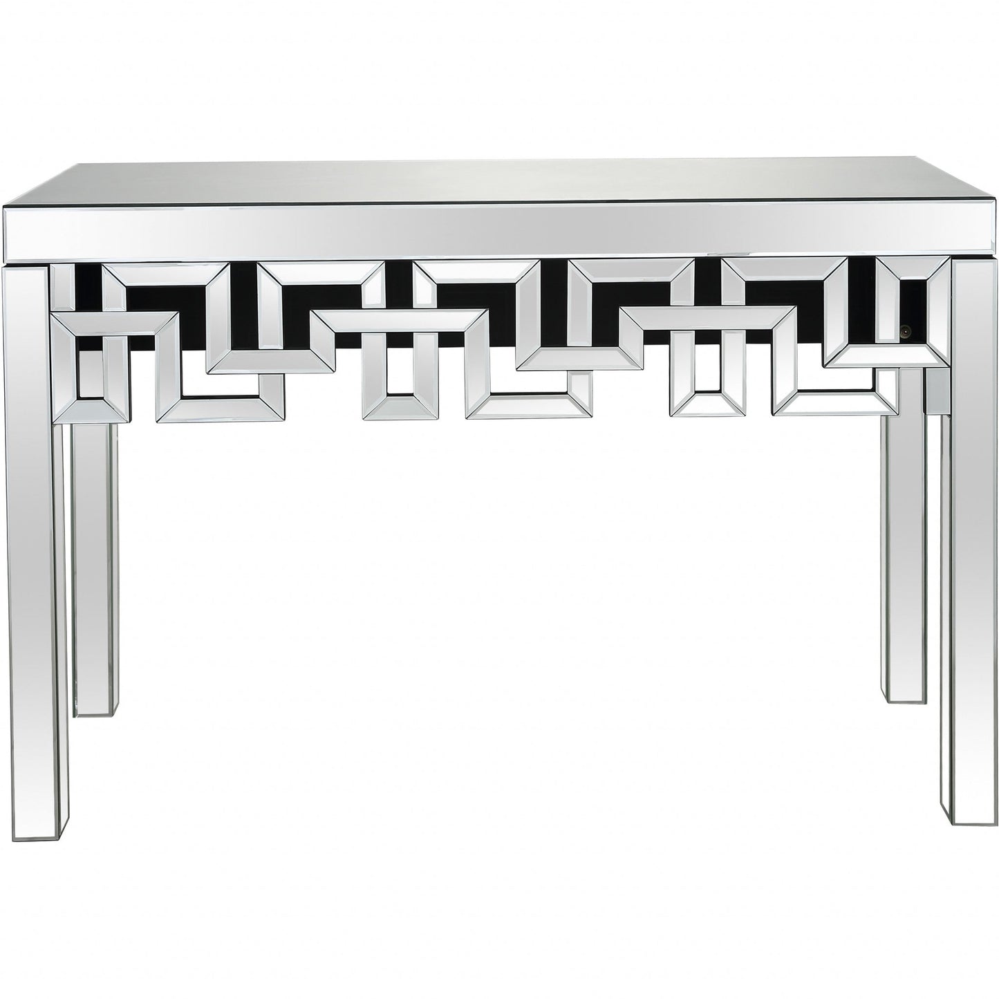 HomeRoots Greek Key Console Table