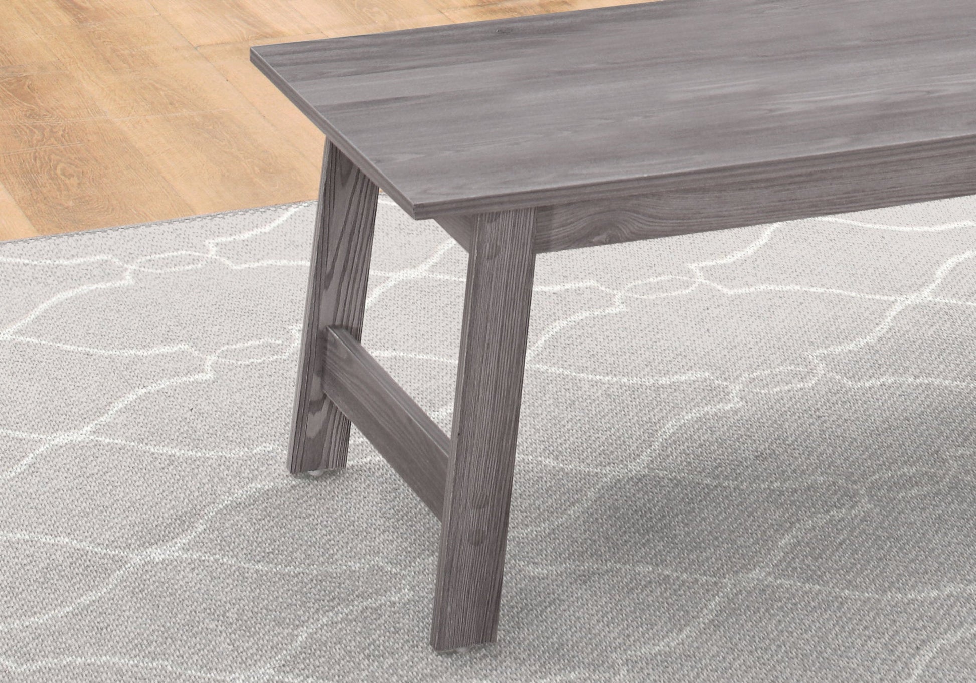HomeRoots Grey Contemporary Table in Set of 3