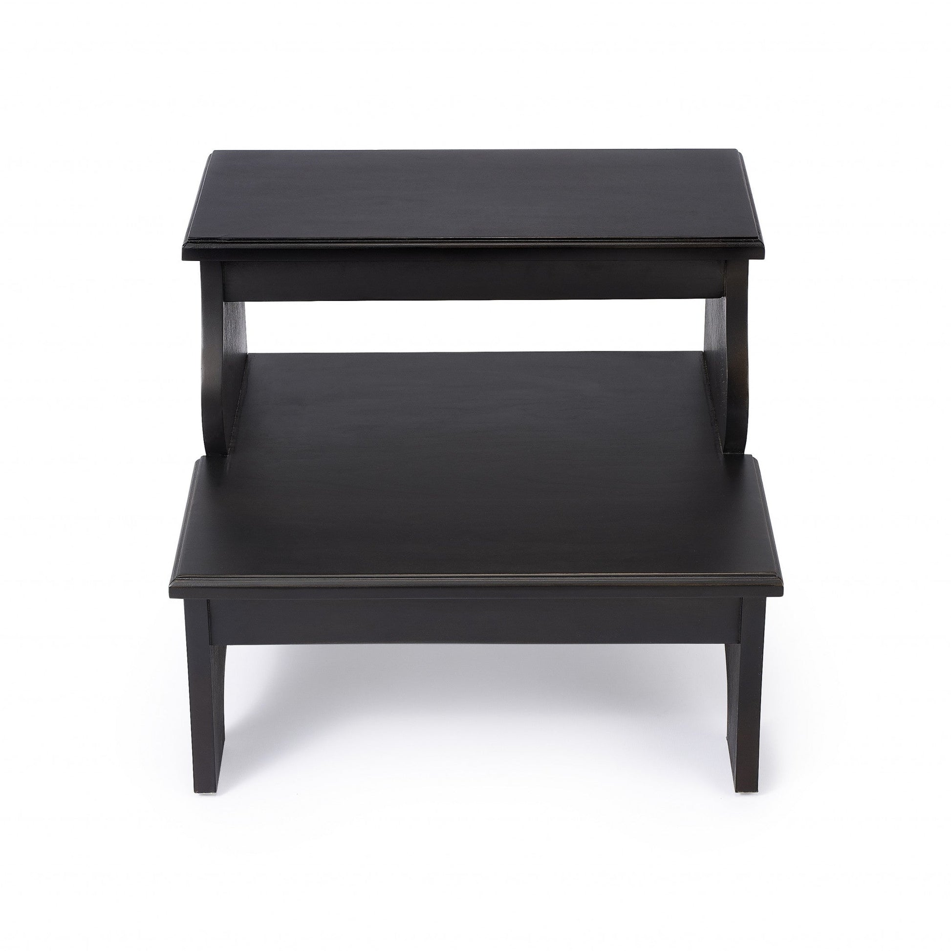 HomeRoots Handcrafted Brushed Sable Step Stool
