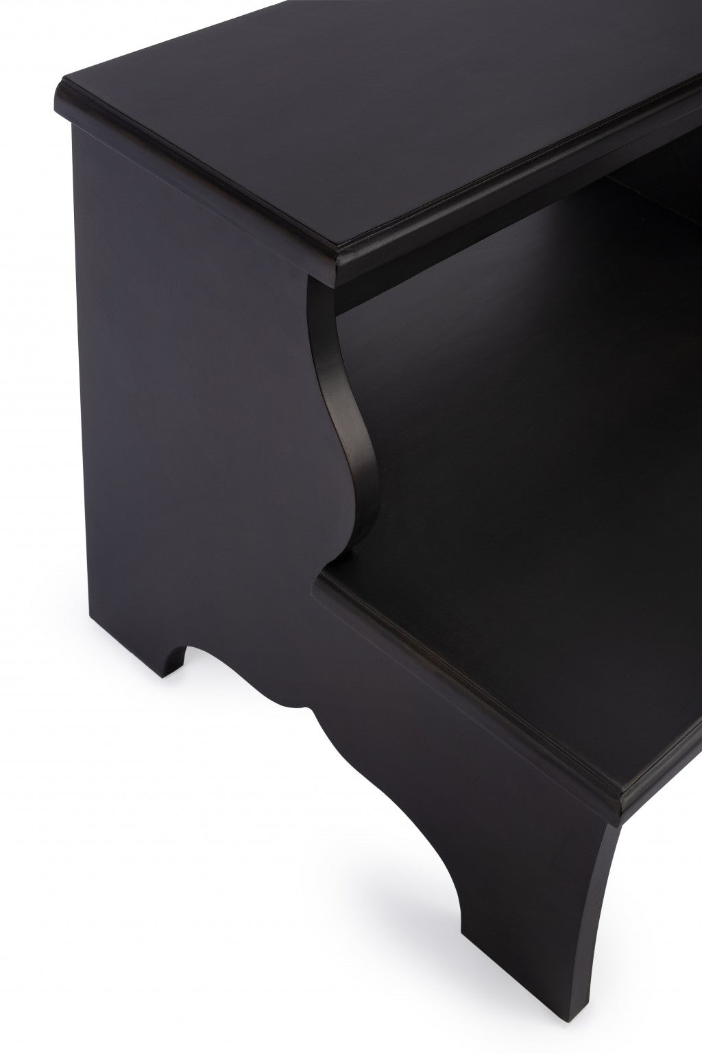 HomeRoots Handcrafted Brushed Sable Step Stool
