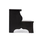 HomeRoots Handcrafted Brushed Sable Step Stool