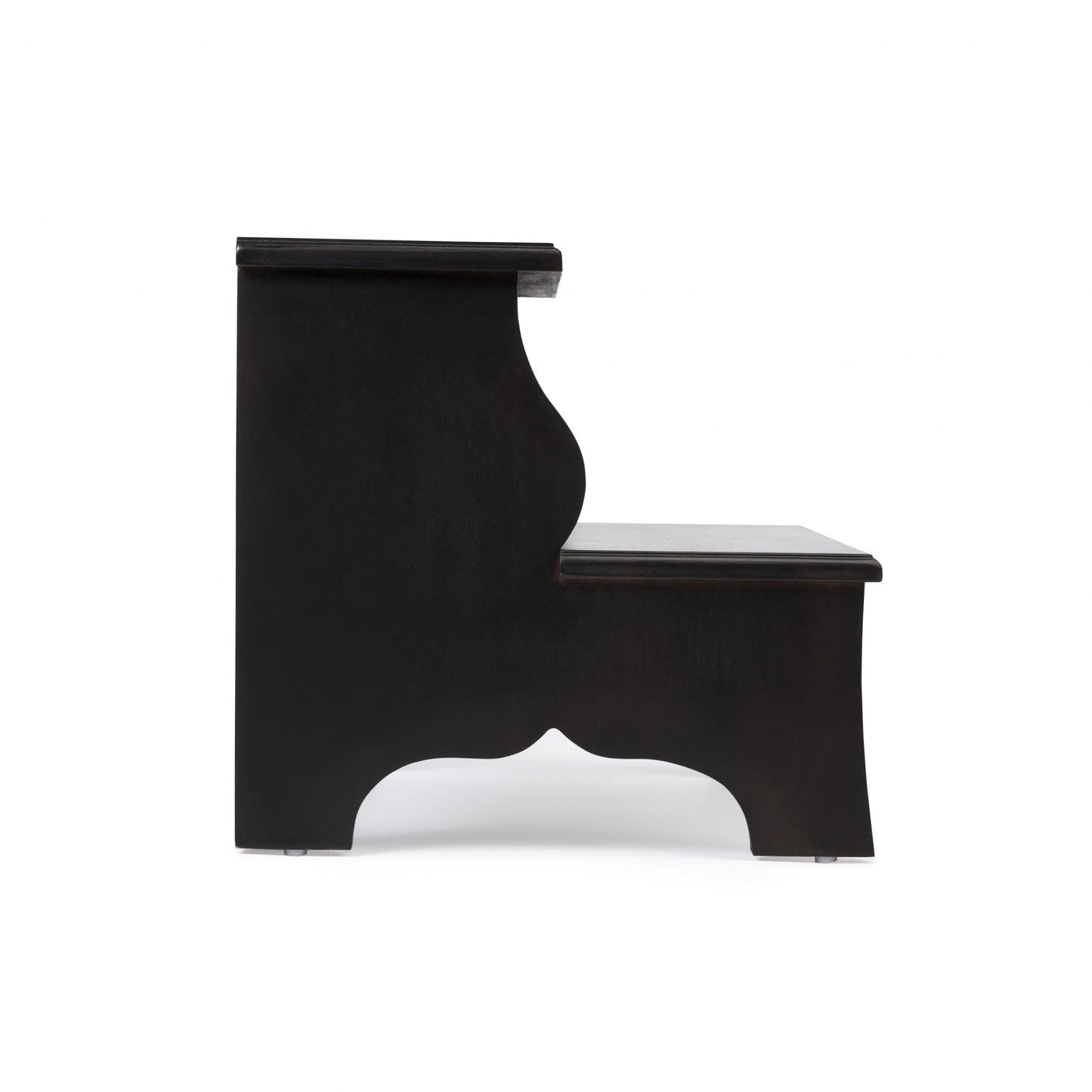 HomeRoots Handcrafted Brushed Sable Step Stool