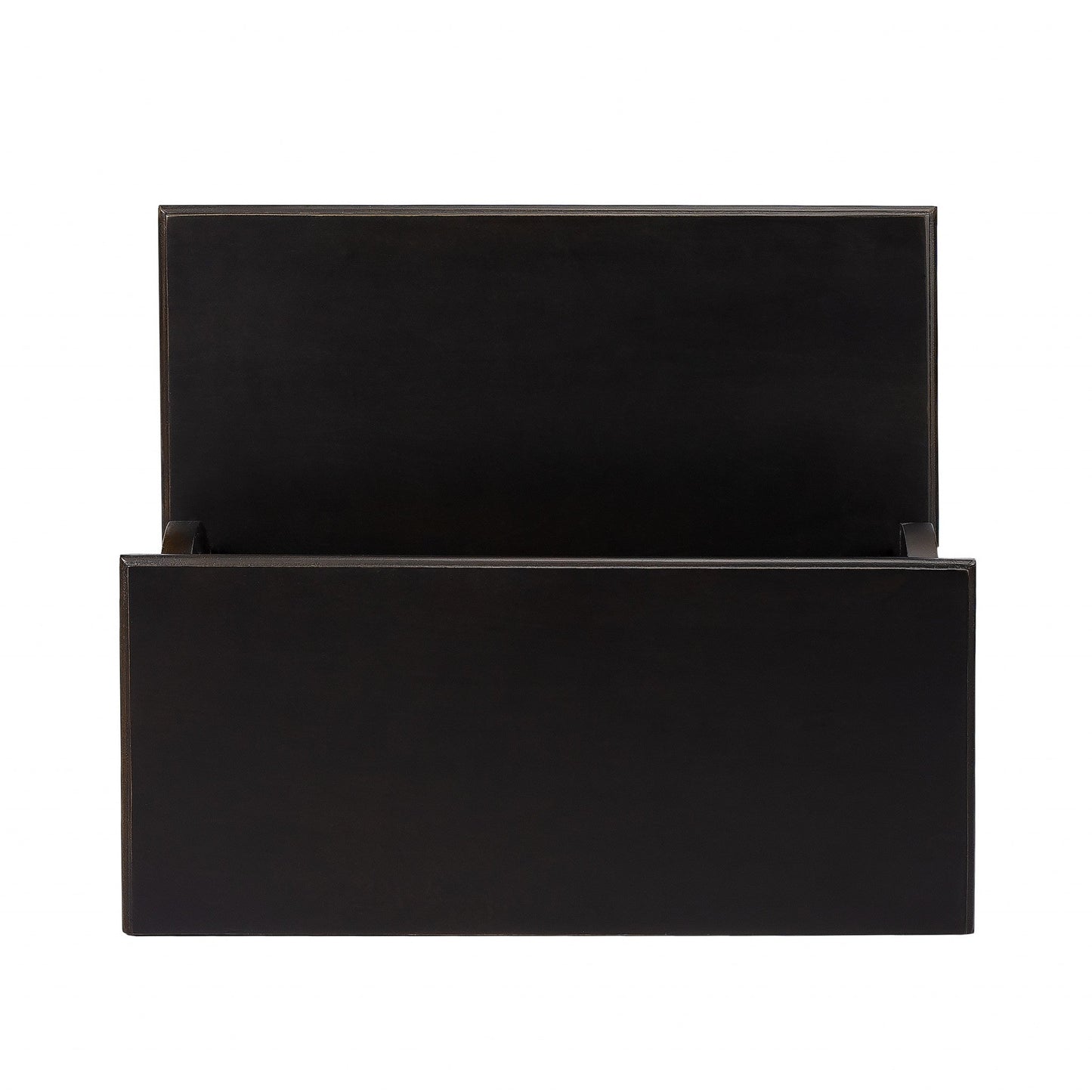 HomeRoots Handcrafted Brushed Sable Step Stool