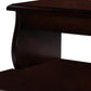 HomeRoots Handcrafted Cherry Step Stool
