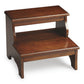 HomeRoots Handcrafted Chestnut Burl Step Stool
