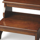 HomeRoots Handcrafted Chestnut Burl Step Stool