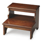 HomeRoots Handcrafted Chestnut Burl Step Stool
