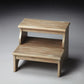 HomeRoots Handcrafted Driftwood Step Stool