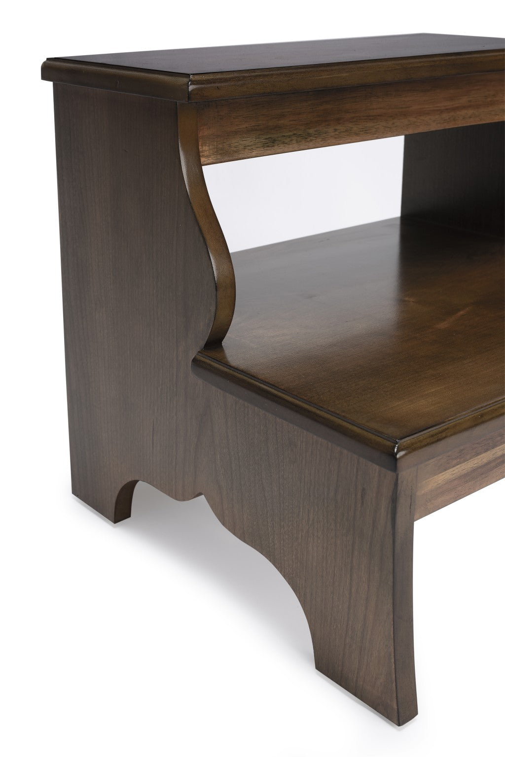 HomeRoots Handcrafted Praline Step Stool