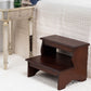 HomeRoots Handcrafted Praline Step Stool
