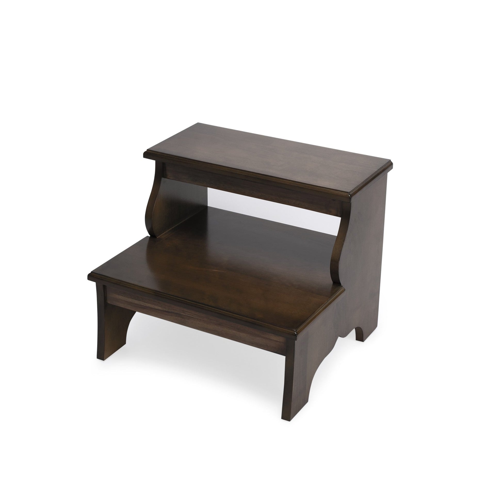 HomeRoots Handcrafted Praline Step Stool